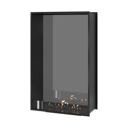 Wild Flame Verticale Bio-ethanol Doorkijkhaard Fame Enkel Glas 90 x 160 cm – productfoto