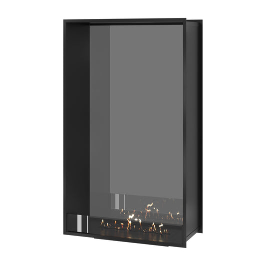 Wild Flame Verticale Bio-ethanol Doorkijkhaard Fame Enkel Glas 90 x 180 cm – productfoto
