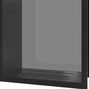Wild Flame Fame verticale bio-ethanol doorkijkhaard met volle glas 100 x 180 cm – detailfoto