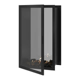 Fame verticale bio-ethanol doorkijkhaard met volle glas – 80 x 160 cm | Wild Flame