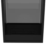 Verticale bio-ethanol doorkijkhaard Fame enkel glas 60 x 200 cm