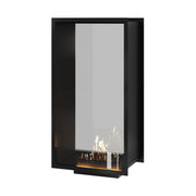 Verticale bio-ethanol doorkijkhaard Fame enkel glas 60 x 160 cm