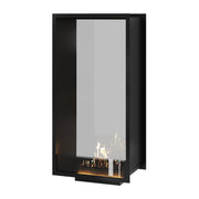 Verticale bio-ethanol doorkijkhaard Fame enkel glas 60 x 180 cm