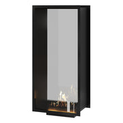 Verticale bio-ethanol doorkijkhaard Fame enkel glas 60 x 200 cm