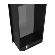 Verticale bio-ethanol doorkijkhaard Fame enkel volglas 70 x 200 cm