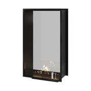 Verticale bio-ethanol doorkijkhaard Fame enkel glas 80 x 140 cm