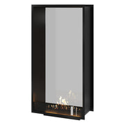 Verticale bio-ethanol doorkijkhaard Fame enkel glas 80 x 200 cm