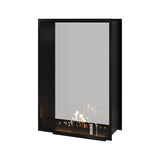 Verticale Bio-ethanol Doorkijkhaard Fame Enkel Glas 90 x 120 cm | Wild Flame