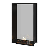 Verticale Bio-ethanol Doorkijkhaard Fame Enkel Glas 90 x 180 cm | Wild Flame