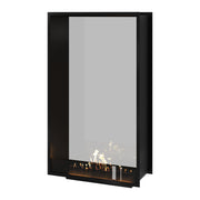 Verticale bio-ethanol doorkijkhaard Fame enkel glas 90 x 180 cm