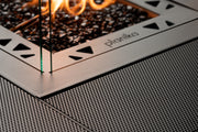 Gas Vuurtafel Voor Buiten | Vierkante | Planika Square - Chique Buiten Leven - Planika - Vuurtafel