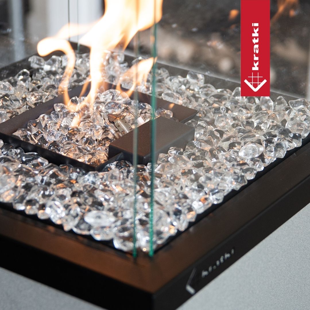 Terrashaard - Gaskachel PATIO LIGHT granito | Kratki