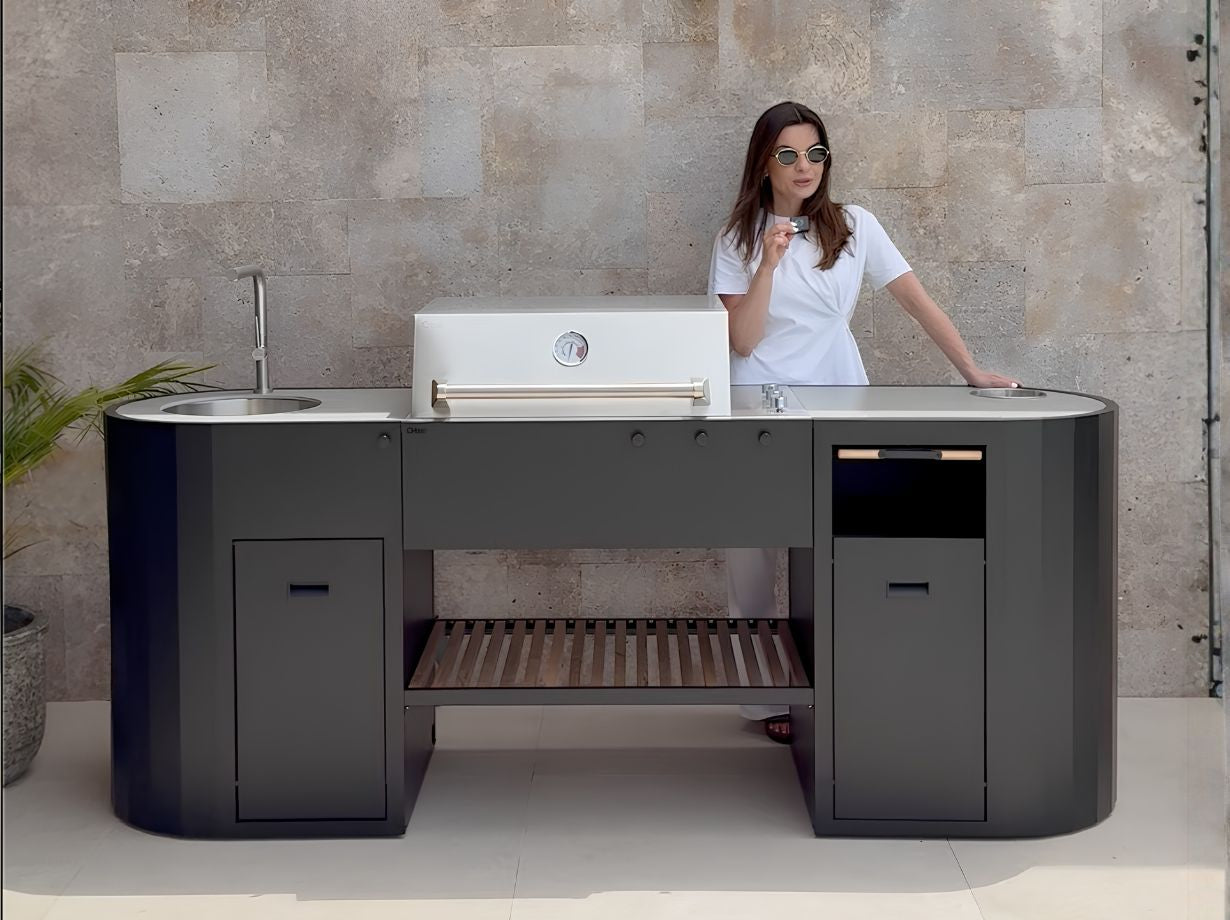 Buitenkeuken met Gas BBQ – Q-boo OVO™ GL