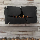 Hangende bio-ethanol haard | GlammFire Apollo IV Zwart | 4,5 kW wandhaard