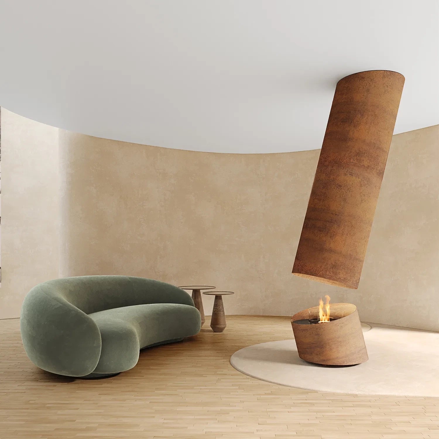 Contour 13 - Corten Roest