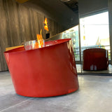 GlammFire Contour Brons Vrijstaande Bio-ethanol Haard – 360° Draaibaar Design