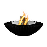 Buiten Vuurplaats op Houtpellets Ø114 cm Zwart Staal | GlammFire Cosmo Fire Pit