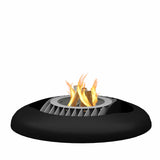 Buiten Vuurplaats Mime Ø149,2 cm Zwart Staal | GlammFire | Gas, Bio-ethanol of Hout