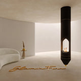 GlammFire Signature Zwart | Plafond Bio-ethanolhaard Ø40 cm met Afstandsbediening