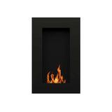 GlammFire Tango Zwart Wandgemonteerde Bio-ethanolhaard | Modern Design voor Binnen