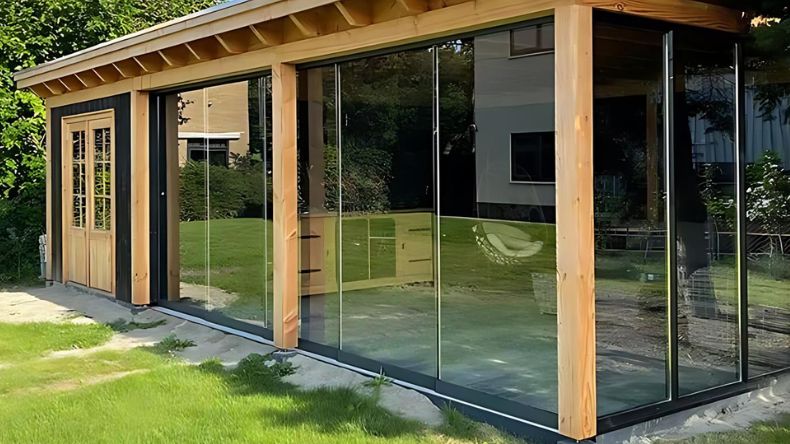 Glazen Schuifwanden | YARD Outdoor | Breedte van 5.5 - 6 meter YARD Outdoor