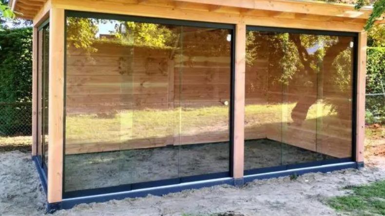 Glazen Schuifwanden | YARD Outdoor | Breedte van 2.5 - 3 meter YARD Outdoor