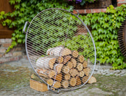 Grillrooster 60 cm van roestvrij staal met 4 handgrepen voor vuurschaal | CookKing
