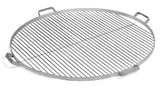 Grillrost 60 cm aus Edelstahl mit 4 Griffen für Feuerschale | CookKing