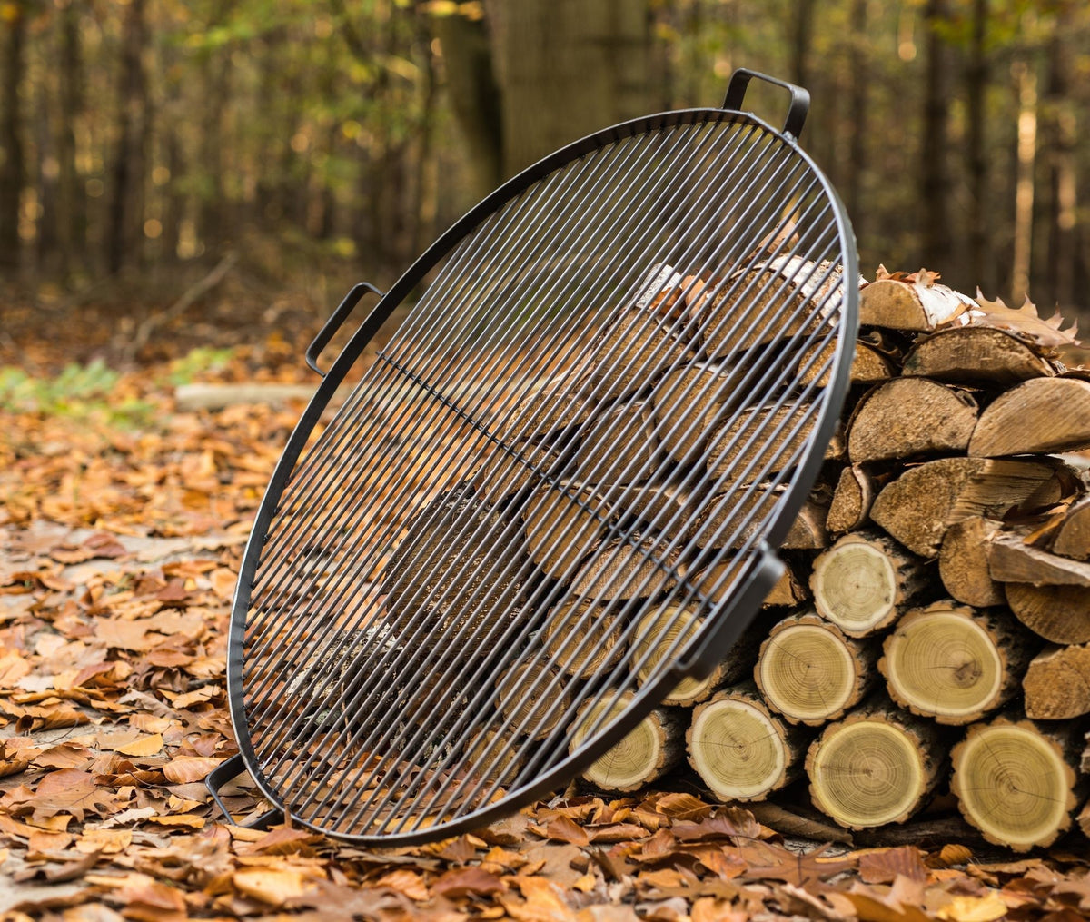 Grillrooster 80 cm met 4 handgrepen voor vuurschaal | CookKing