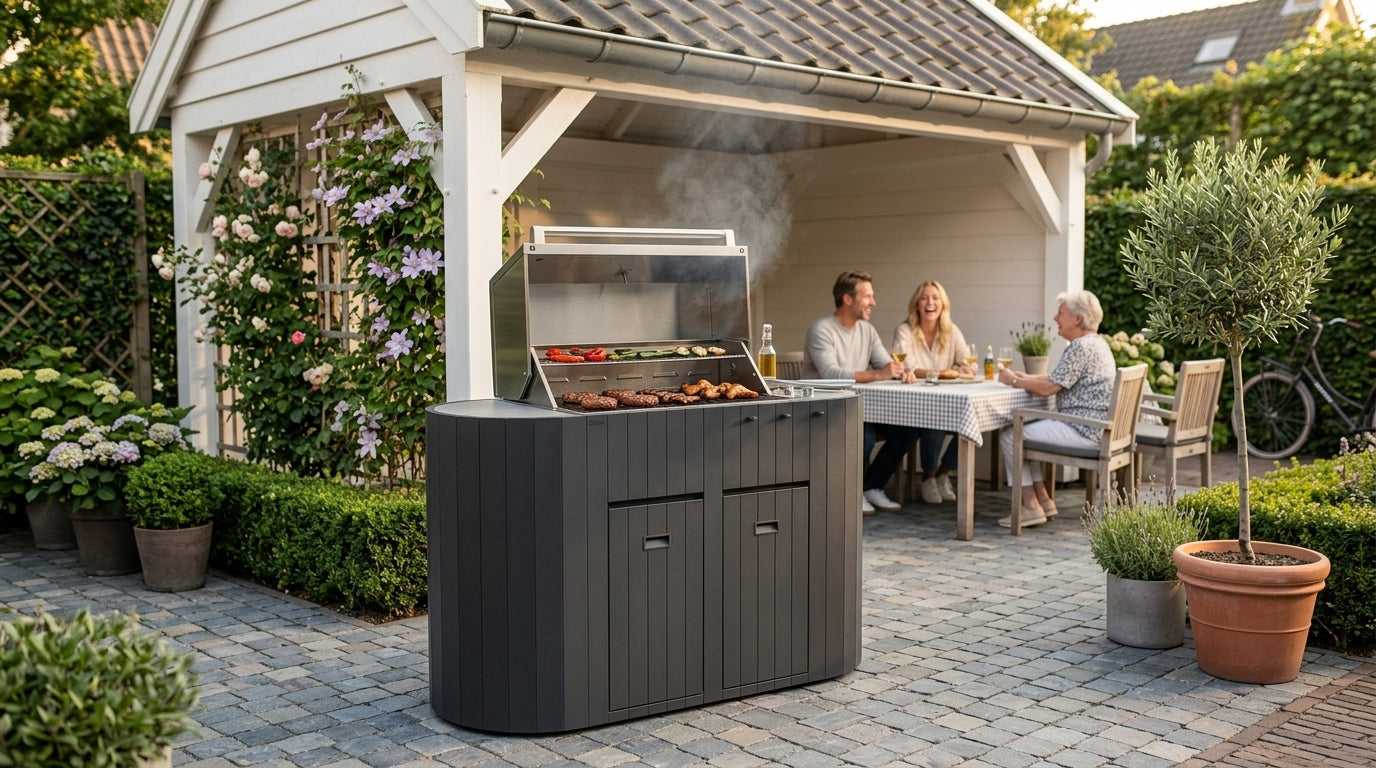 Luxe Gasbarbecue – Q-boo OVO GS Compacte Buitenkeuken
