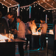 Buitenhaard Engasco 55 verwarmt tot 20 m² in een beschut terras