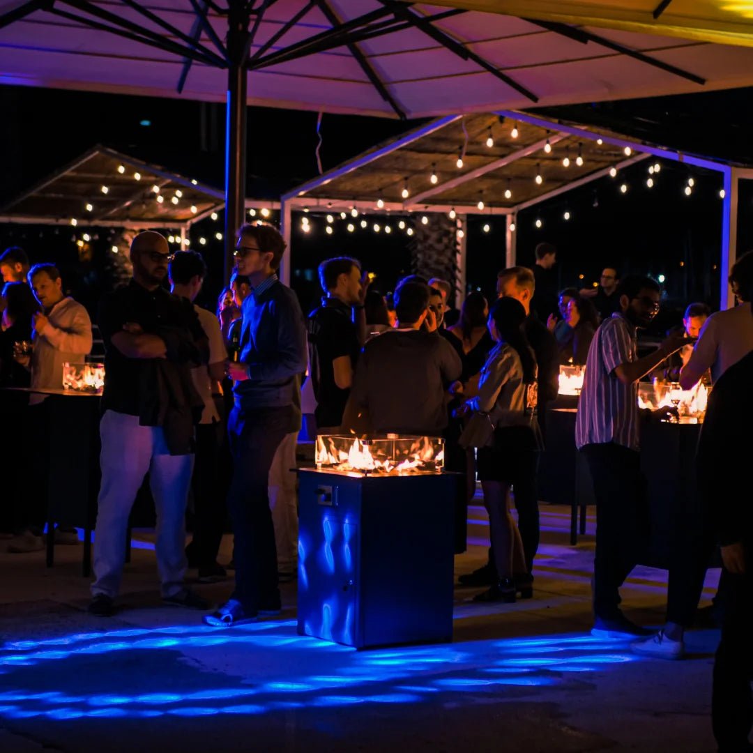 Heater voor buiten op gas – Vrijstaand | 55 - Chique Buiten Leven - Engasco - Buiten gashaard