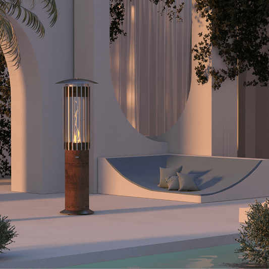 Hedges Hyperion Gashaard voor Buiten – Design Luxe Terrashaard | GlammFire - Chique Buiten Leven - GlammFire - Buiten gashaard