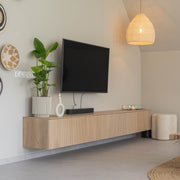 Jörne Full TV-Möbel mit Bioethanol-Kamin