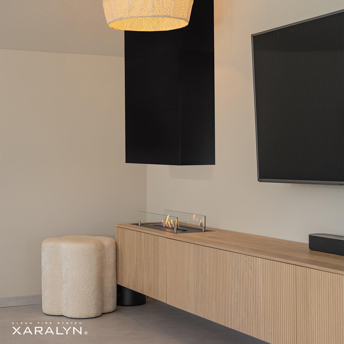 Xaralyn Jörne Full bio-ethanolhaard voor wandmontage