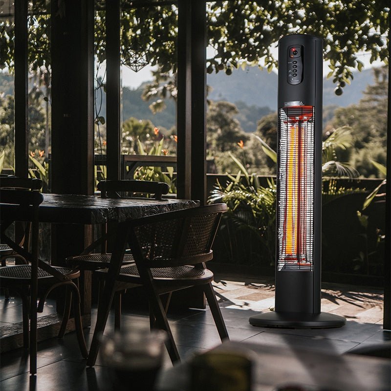 Infrarood Terrasheater – Vrijstaande Helios Terrasverwarmer voor Buiten | Infralia - Chique Buiten Leven - Infralia - Infrarood terrasverwarmer