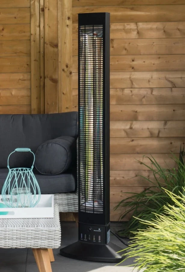 Infrarood Terrasverwarmer voor Buiten – Vrijstaande Gaea Heater | Infralia