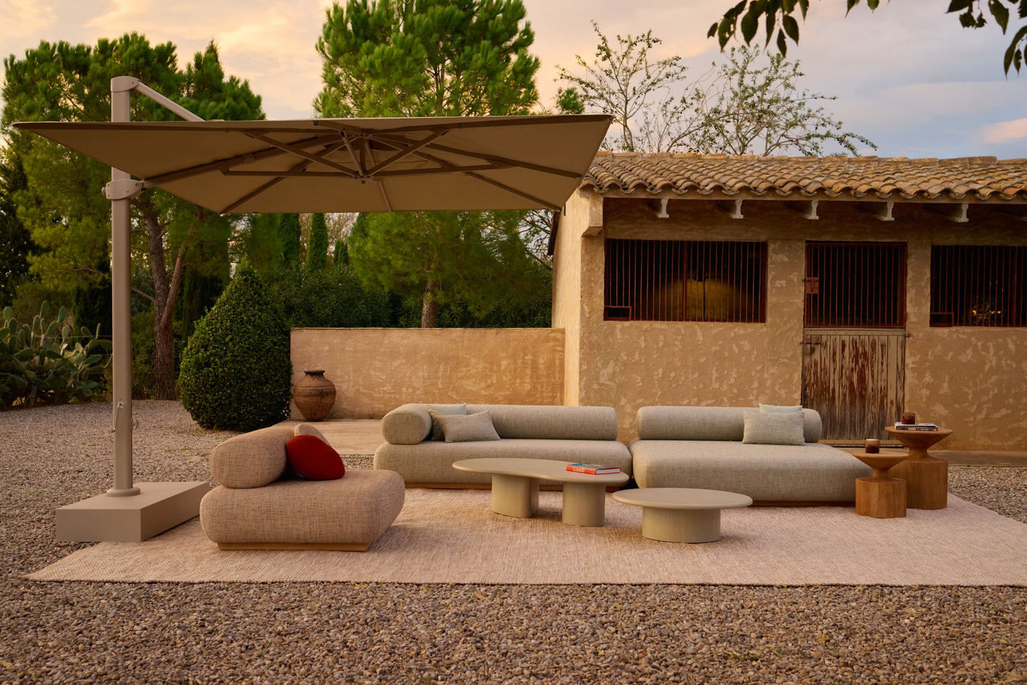 Modulaire buitenbank 3-zits van teak – Tatami Sofa | Jardinico