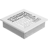 Kratki ABC Lüftungsgitter – Modernes Design, 6 Farben