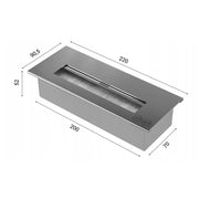Detail van de absorberende inzet in de Kratki AF/PM/TUV