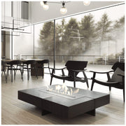 Kratki SPARK 700 brandercontainer met vlam in een interieur