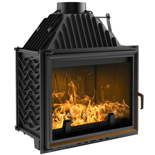 Kratki AMELIA gietijzeren inbouwhaard hout 21 kW met klassiek front