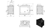 Technische tekening van de Kratki ANTEK