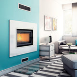 Kratki AQUARIO O16 wasserführender Einbaukamin – 16 kW, 88 l