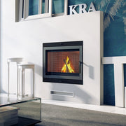 Kratki BLANKA 670/570 inbouwhaard hout 11 kW, recht model – productfoto