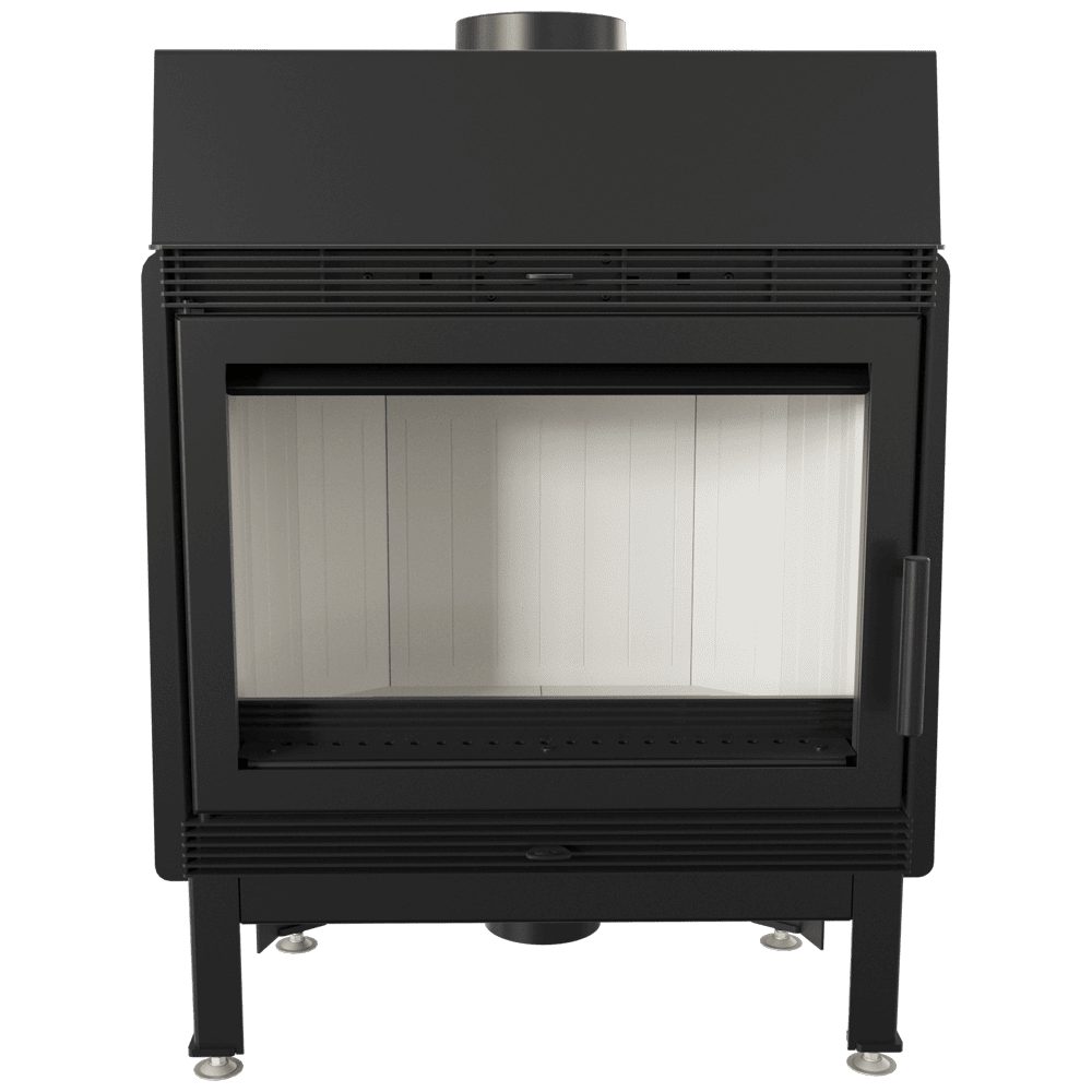 Kratki BLANKA 670/570 inbouwhaard hout 11 kW, recht model – productfoto