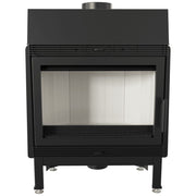 Kratki BLANKA 670/570 inbouwhaard hout 11 kW, recht model – productfoto