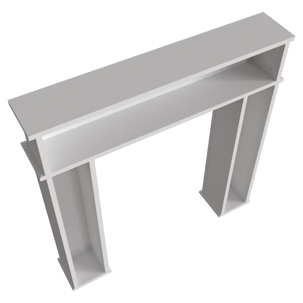 Detail van het Kratki CANDLE TWIST haardportaal