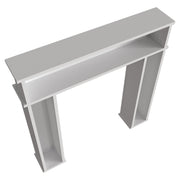 Detail van het Kratki CANDLE TWIST haardportaal