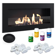 Kratki DELTA 2 SLIM set met glazen scherm en decoratieve mix